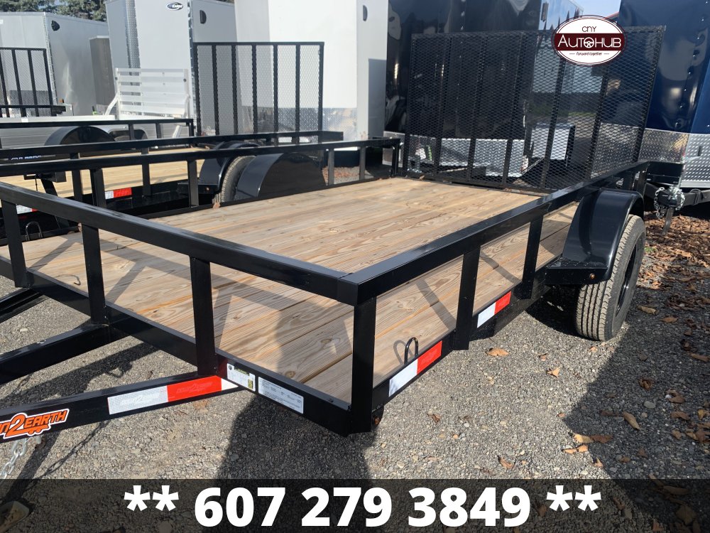 2026 DOWN 2 EARTH TRAILERS 6.83x12 Landscape Trailer