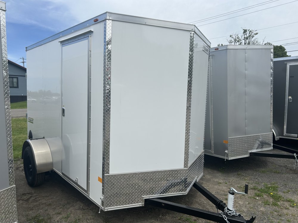 6x10 Passport Rear Ramp Door Haulmark Enclosed Cargo Trailer