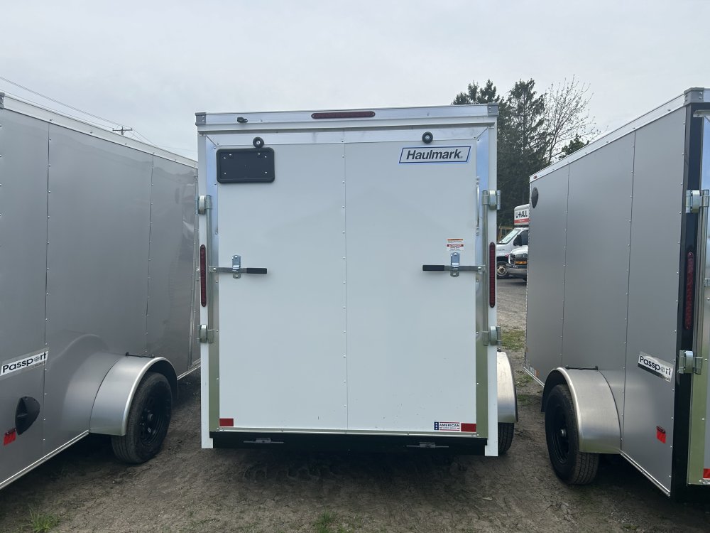 6x10 Passport Rear Ramp Door Haulmark Enclosed Cargo Trailer