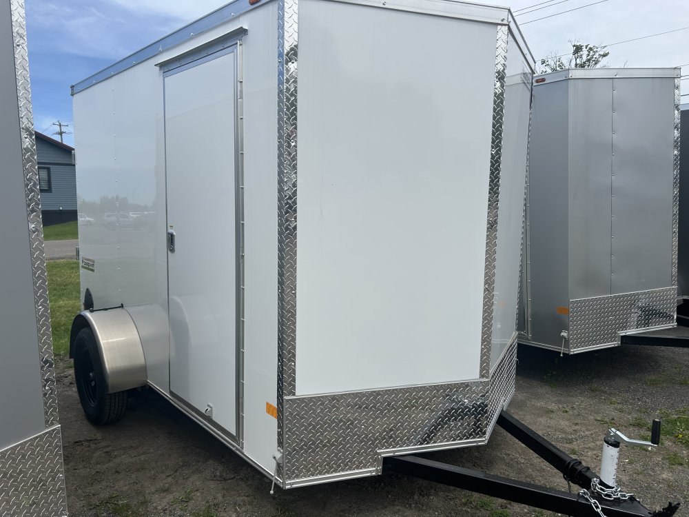 6x10 Passport Rear Ramp Door Haulmark Enclosed Cargo Trailer