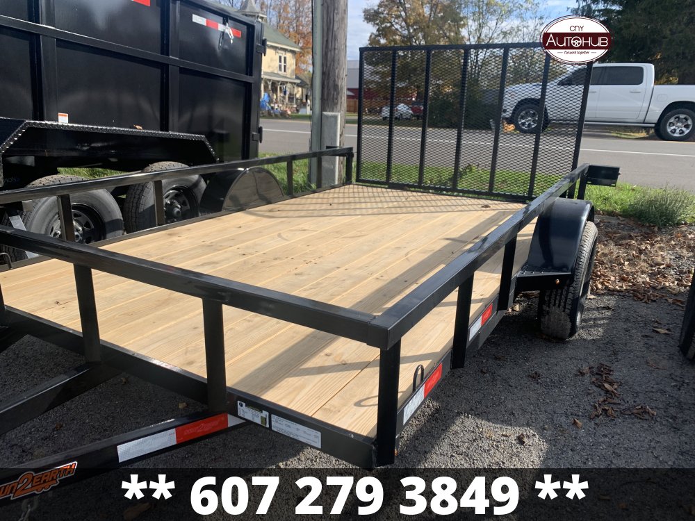 2026 DOWN 2 EARTH TRAILERS 6.83x12 Landscape Trailer