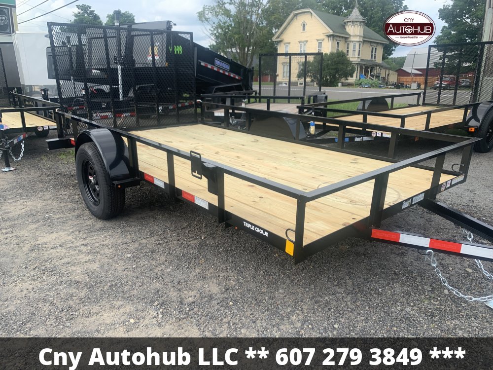 2025 TRIPLE CROWN 6x12 Landscape Trailer