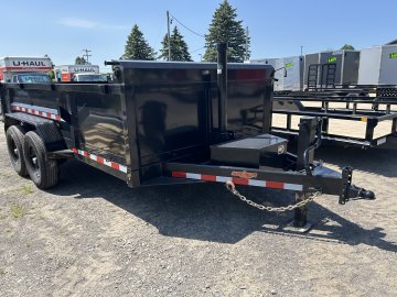 7X14 DUMP TRAILER 14K TELESCOPING DUMP DOWN 2 EARTH TRAILER Dump Trailer