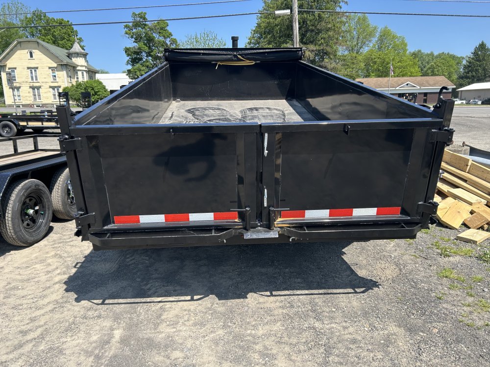 7X14 DUMP TRAILER 14K TELESCOPING DUMP DOWN 2 EARTH TRAILER Dump Trailer