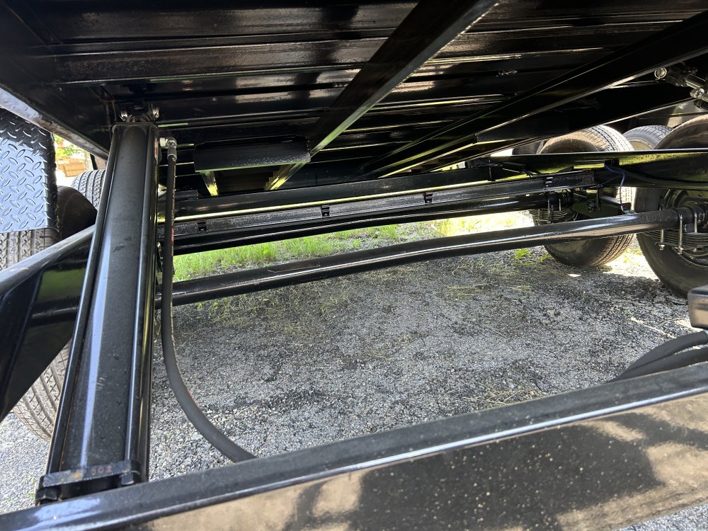 7X14 DUMP TRAILER 14K Dual Cylinder DOWN 2 EARTH TRAILER Dump Trailer