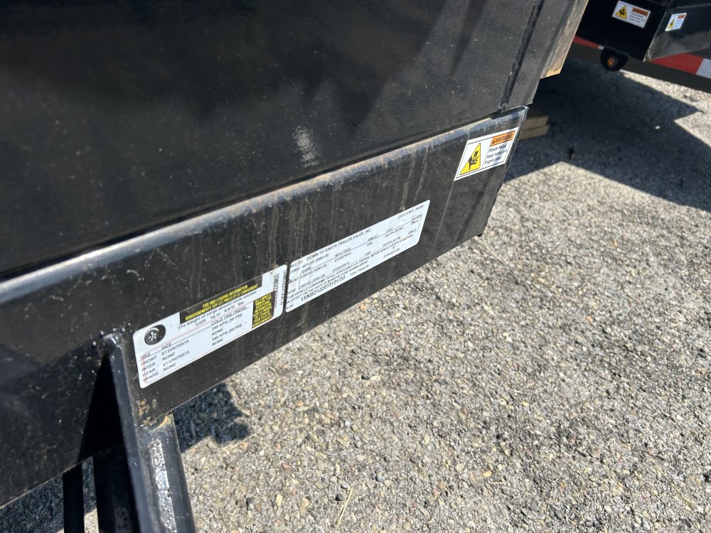 7X14 DUMP TRAILER 14K Dual Cylinder DOWN 2 EARTH TRAILER Dump Trailer