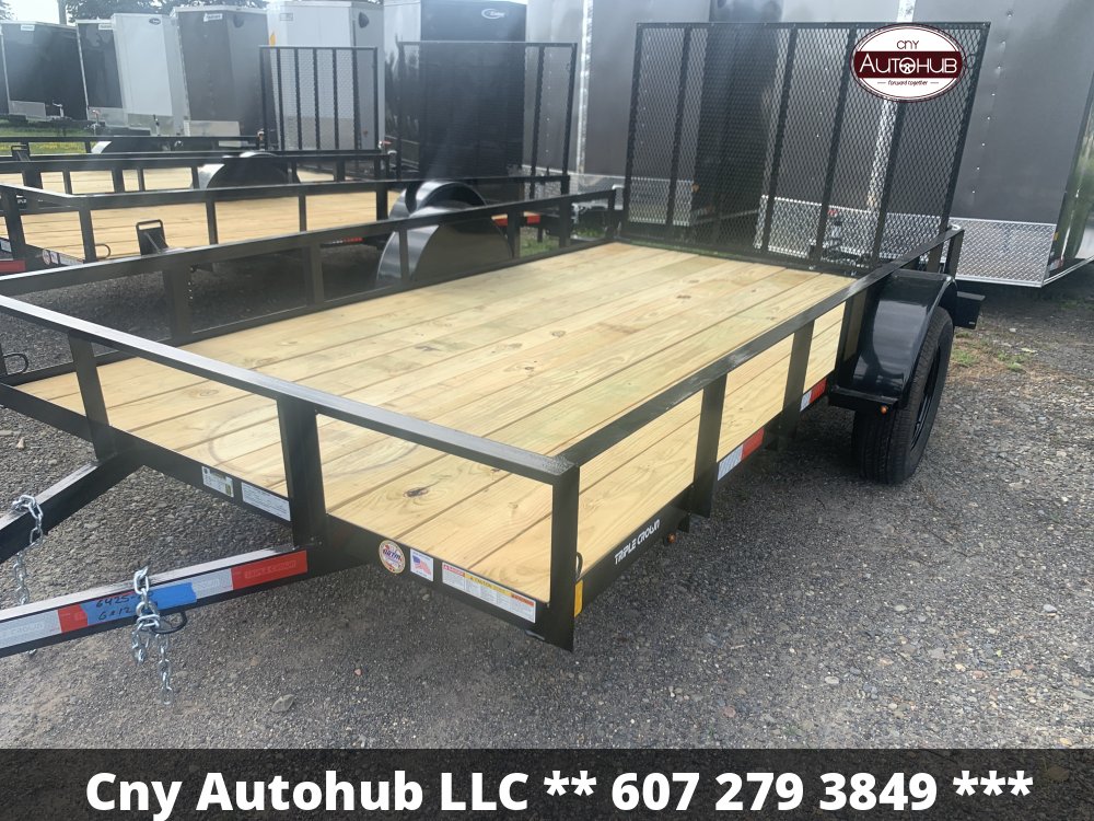 2025 TRIPLE CROWN 6x12 Landscape Trailer