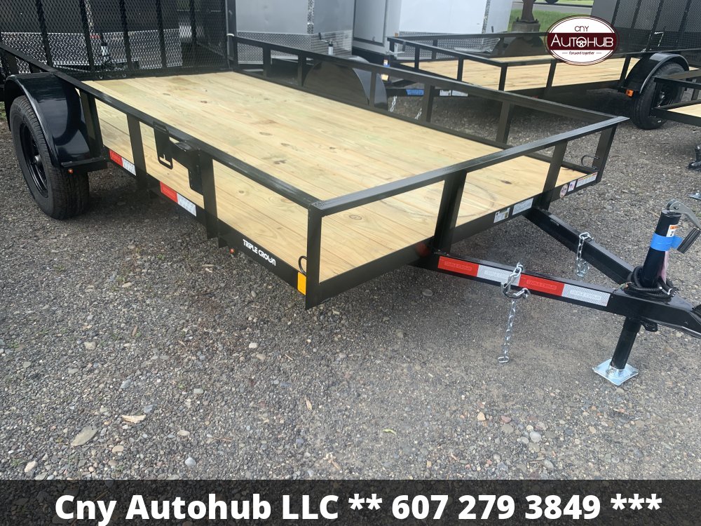 2025 TRIPLE CROWN 6x12 Landscape Trailer