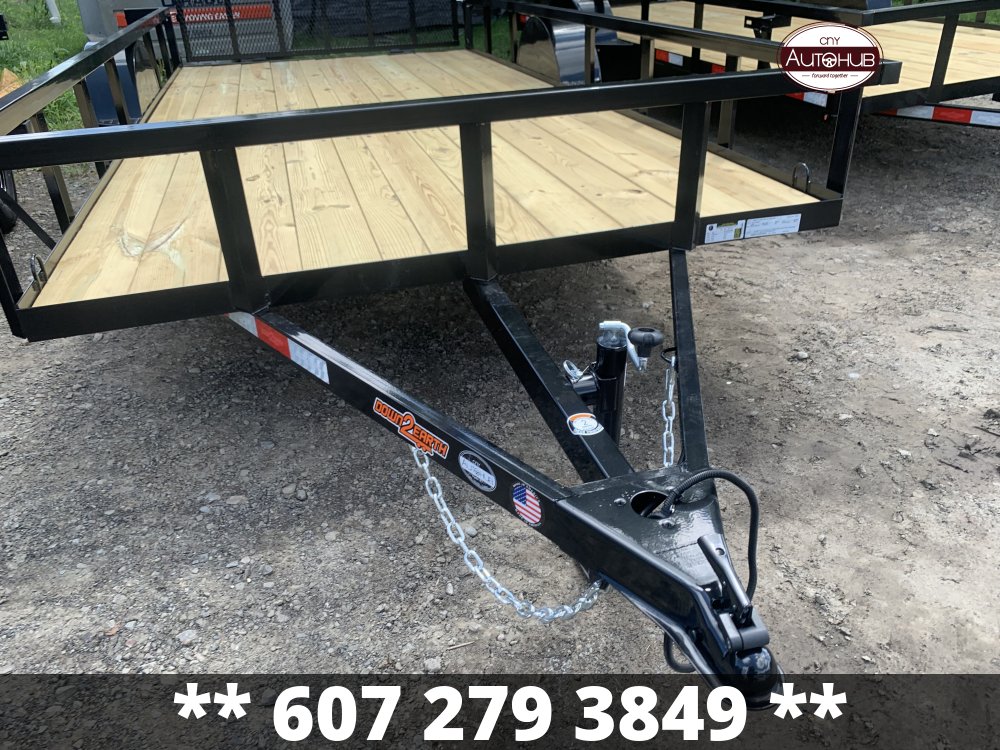 2025 DOWN 2 EARTH TRAILERS 6.3x14 Landscape Trailer