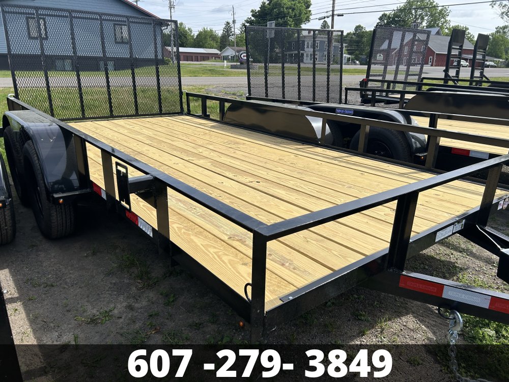 7X14 TANDEM LANDSCAPE TRAILER TRIPLE CROWN Utility Trailer