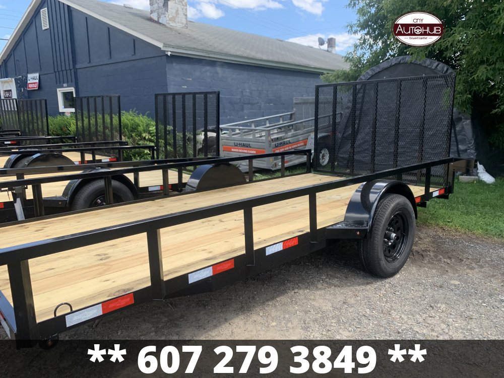 2025 DOWN 2 EARTH TRAILERS 6.3x14 Landscape Trailer