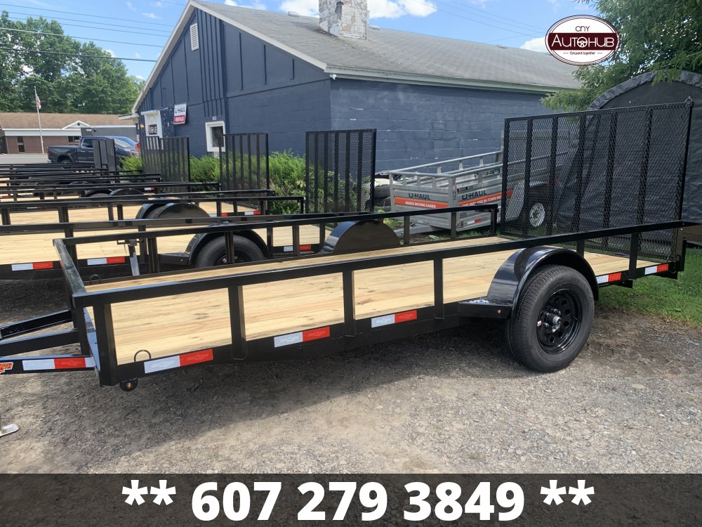 2025 DOWN 2 EARTH TRAILERS 6.3x14 Landscape Trailer