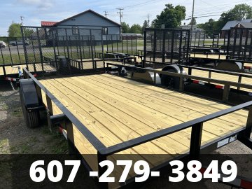 7X14 SINGLE AXLE LANDSCAPE TRIPLE CROWN Landscape Trailer
