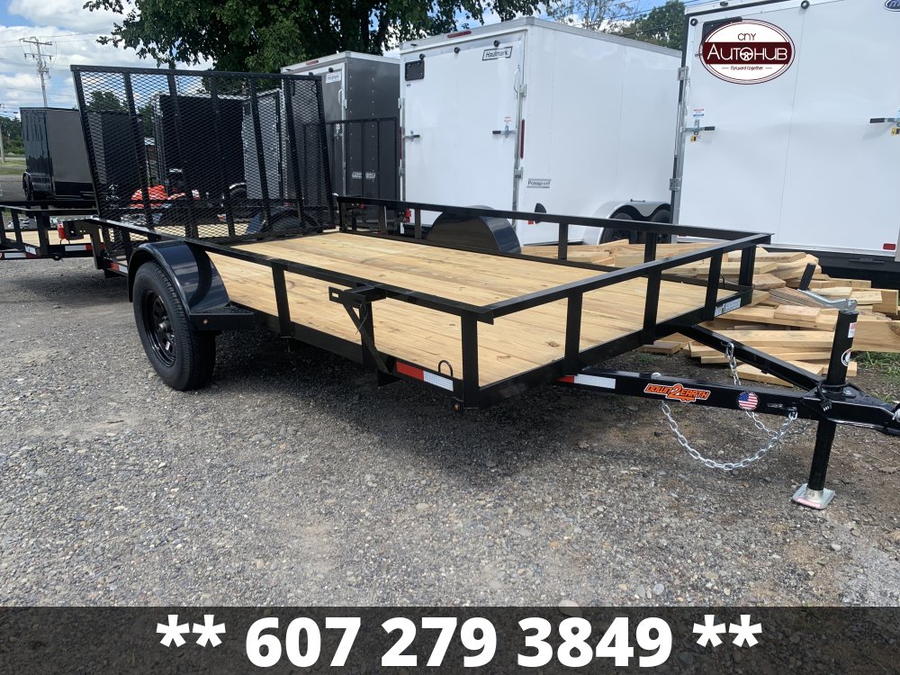 2025 DOWN 2 EARTH TRAILERS 6.3x12 Landscape Trailer