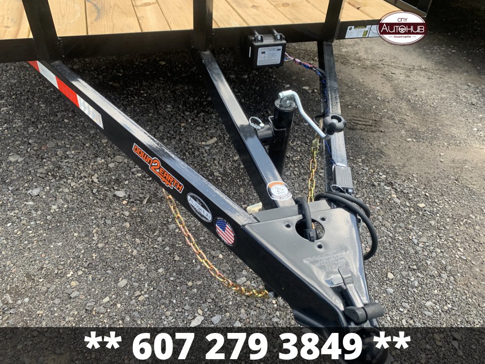 2025 DOWN 2 EARTH TRAILERS 6.83x16 Landscape Trailer