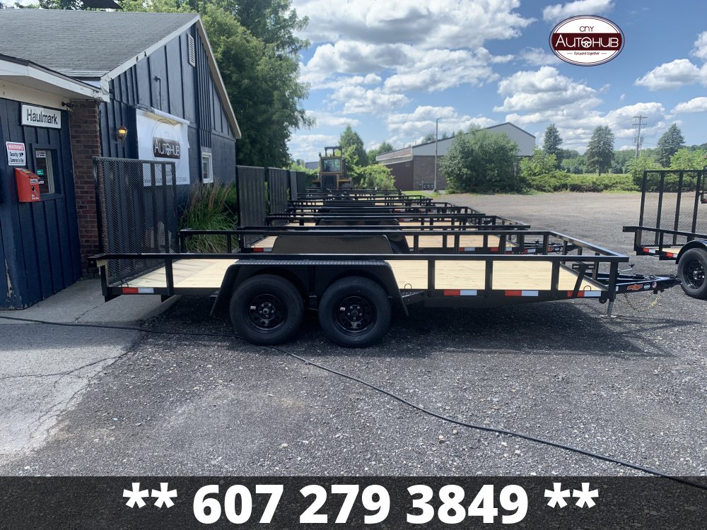 2025 DOWN 2 EARTH TRAILERS 6.83x16 Landscape Trailer