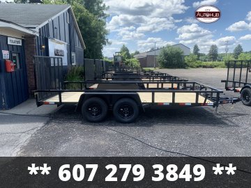 2025 DOWN 2 EARTH TRAILERS 6.83x16 Landscape Trailer
