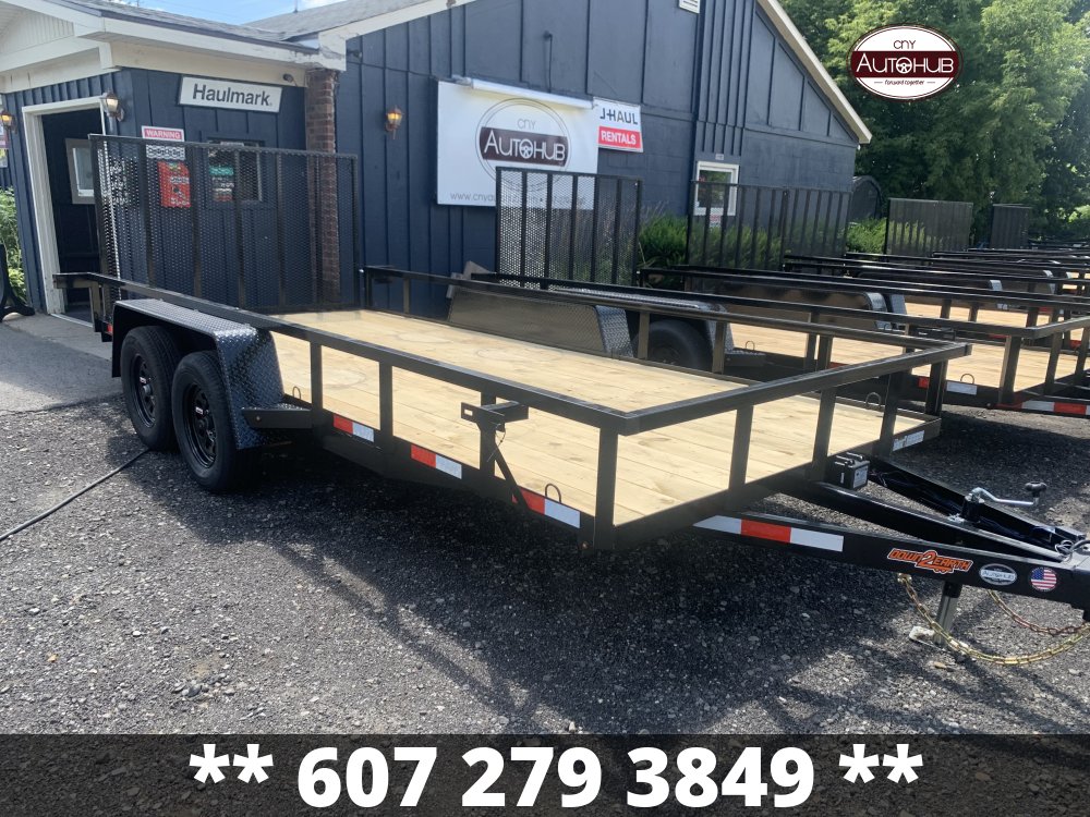 2025 DOWN 2 EARTH TRAILERS 6.83x16 Landscape Trailer