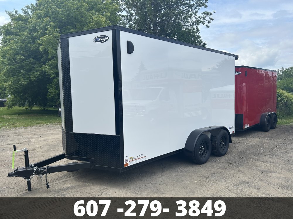 7X14 XE FLAT TOP V NOSE ITI CARGO Enclosed Cargo Trailer