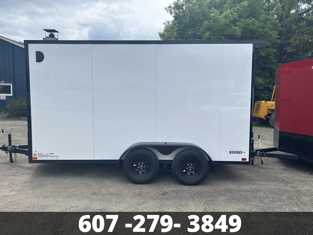 7X14 XE FLAT TOP V NOSE ITI CARGO Enclosed Cargo Trailer