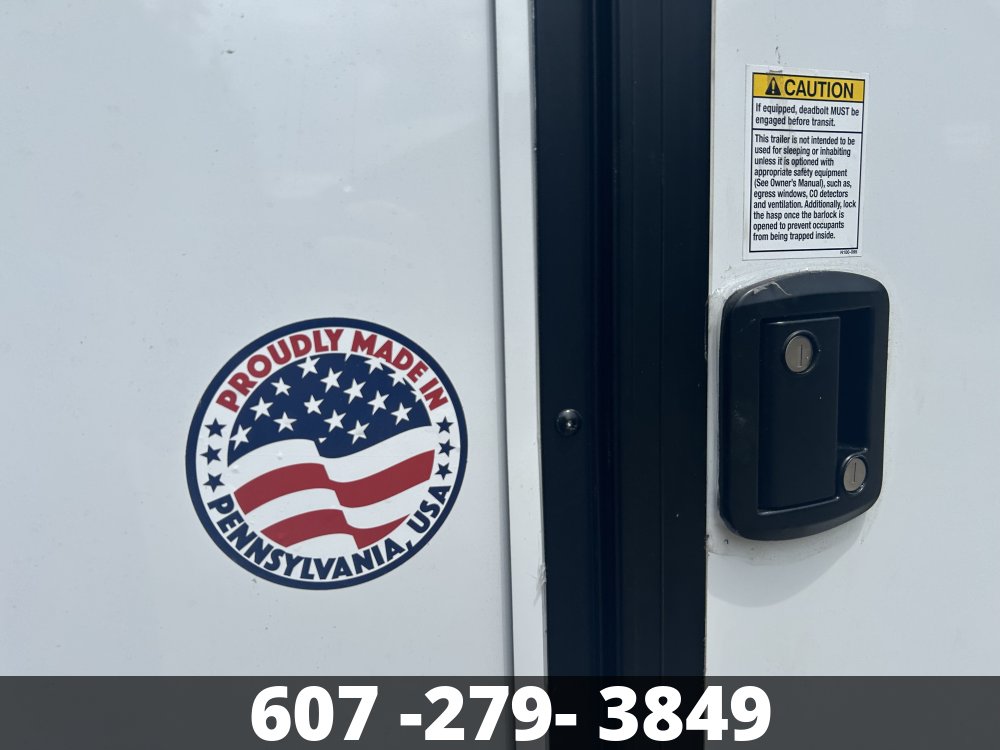 7X14 XE FLAT TOP V NOSE ITI CARGO Enclosed Cargo Trailer
