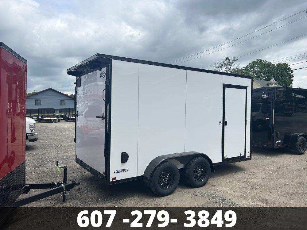7X14 XE FLAT TOP V NOSE ITI CARGO Enclosed Cargo Trailer