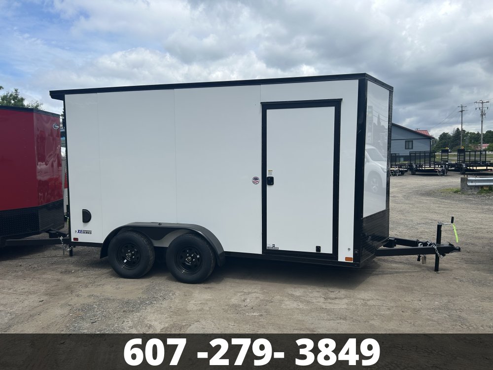 7X14 XE FLAT TOP V NOSE ITI CARGO Enclosed Cargo Trailer