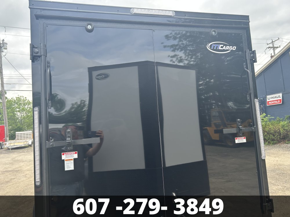 6X12 XE FLAT TOP V NOSE ITI CARGO Enclosed Cargo Trailer
