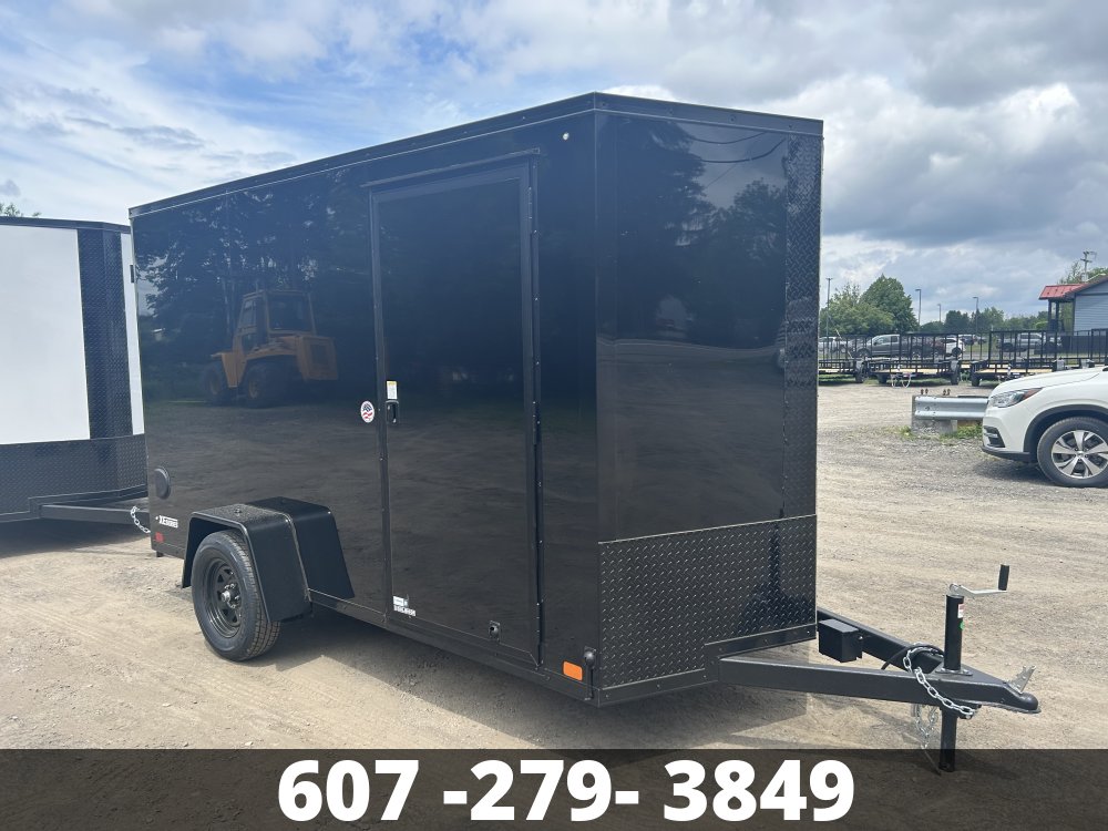 6X12 XE FLAT TOP V NOSE ITI CARGO Enclosed Cargo Trailer