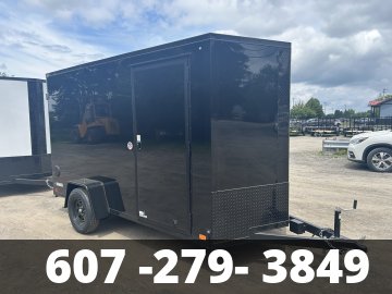 6X12 XE FLAT TOP V NOSE ITI CARGO Enclosed Cargo Trailer