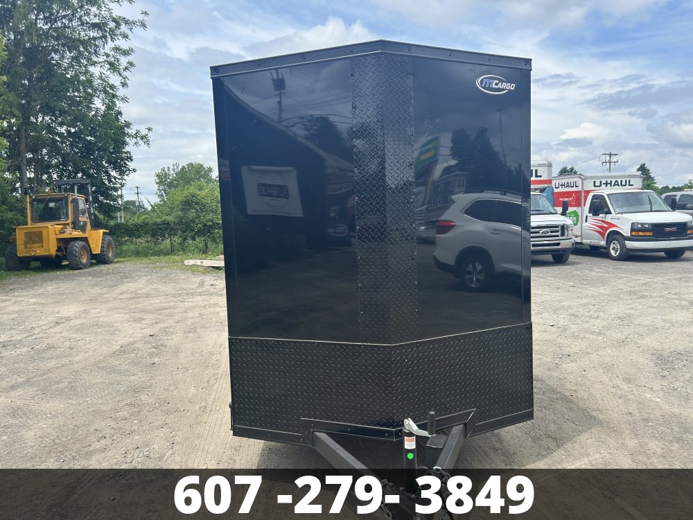 6X12 XE FLAT TOP V NOSE ITI CARGO Enclosed Cargo Trailer