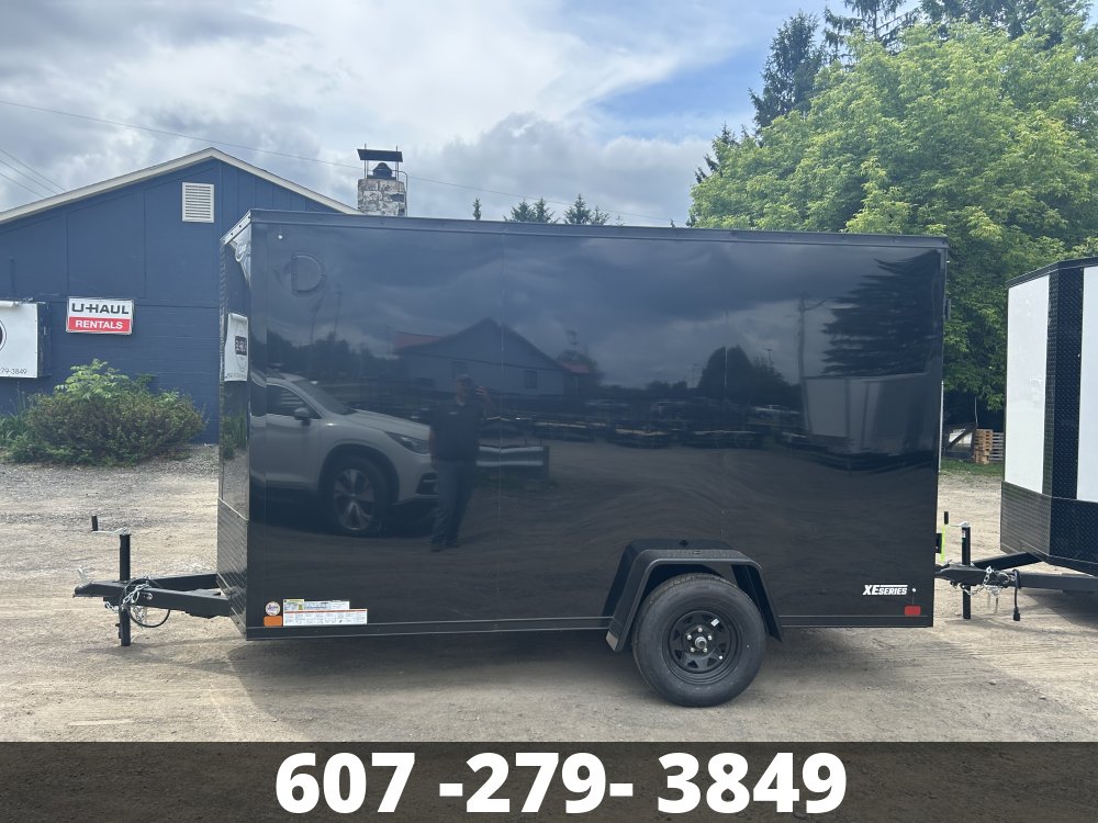 6X12 XE FLAT TOP V NOSE ITI CARGO Enclosed Cargo Trailer
