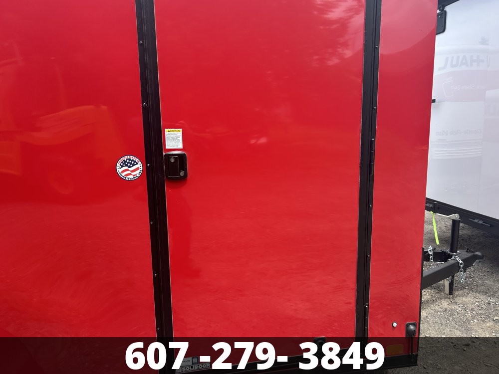 7X14 XE FLAT TOP V NOSE ITI CARGO Enclosed Cargo Trailer