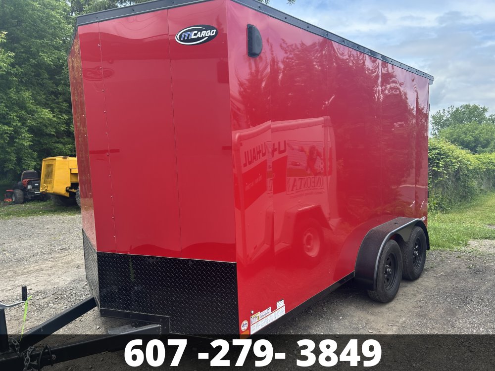 7X14 XE FLAT TOP V NOSE ITI CARGO Enclosed Cargo Trailer
