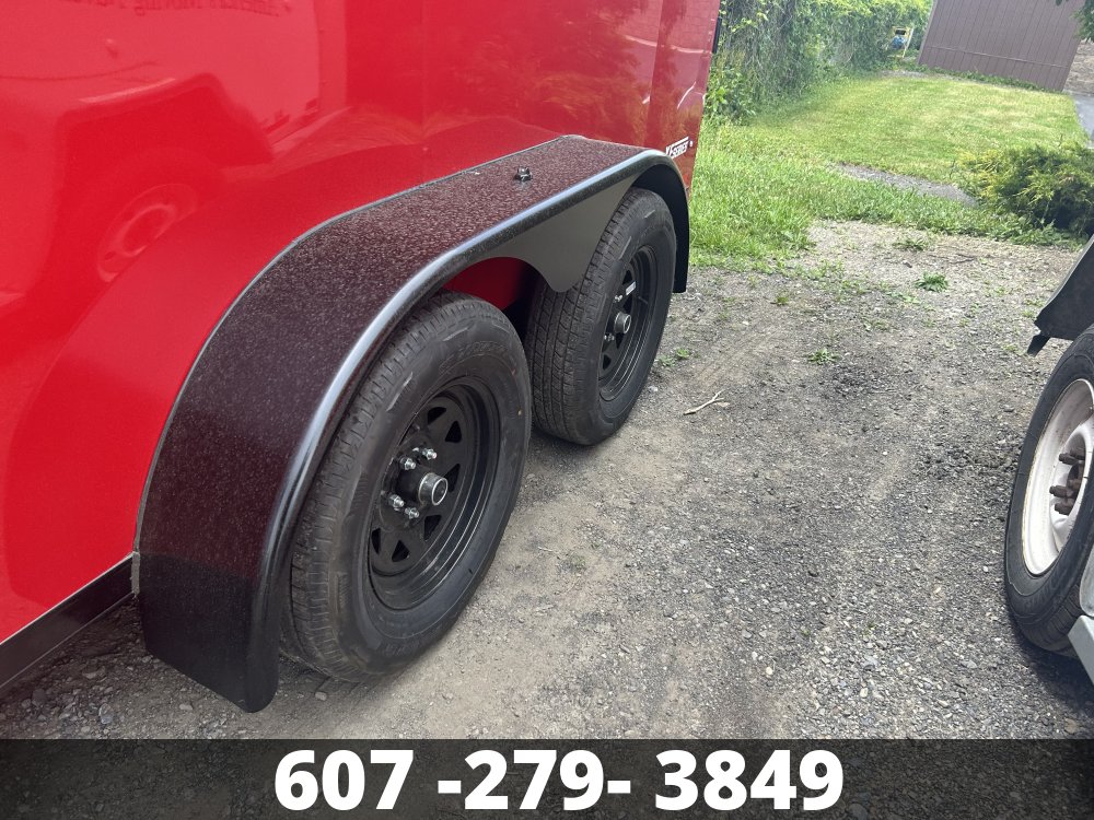 7X14 XE FLAT TOP V NOSE ITI CARGO Enclosed Cargo Trailer