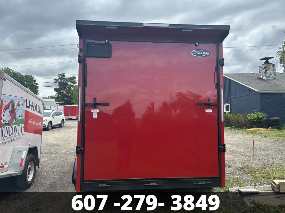 7X14 XE FLAT TOP V NOSE ITI CARGO Enclosed Cargo Trailer