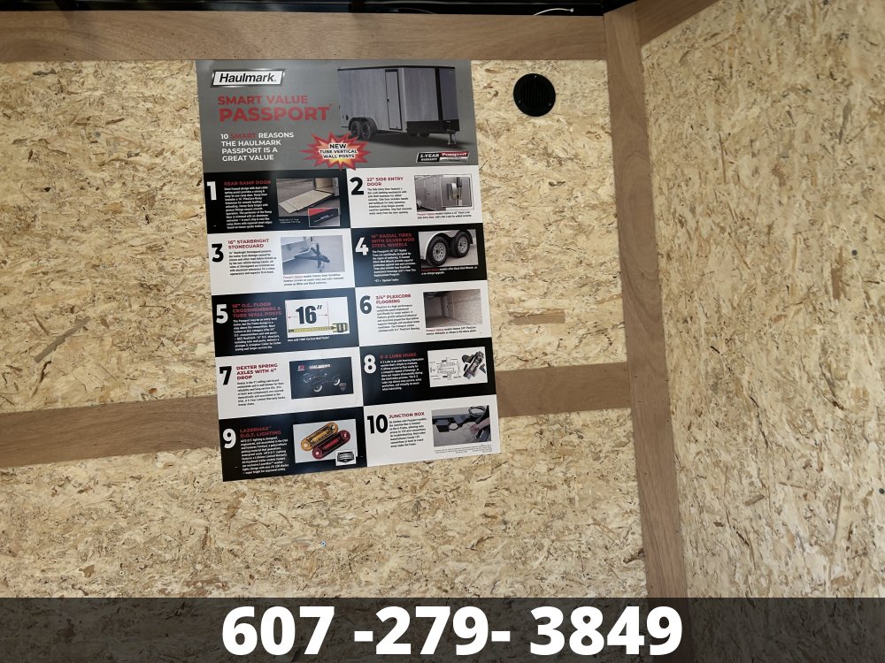 7X14 PASSPORT Haulmark Enclosed Cargo Trailer