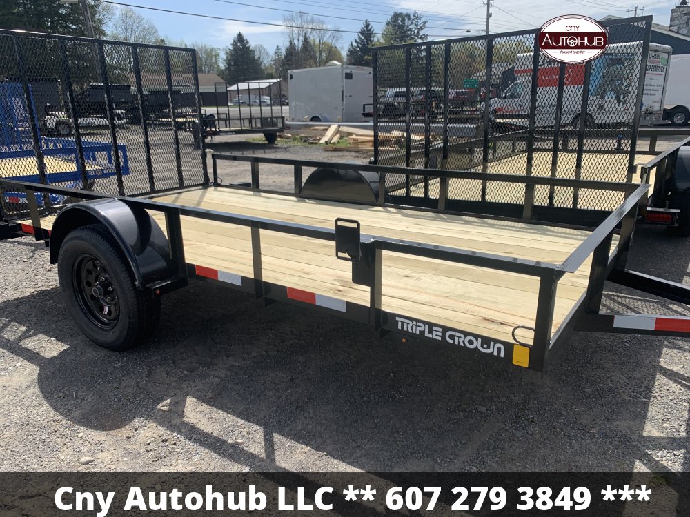 2025 TRIPLE CROWN 7x14 Landscape Trailer