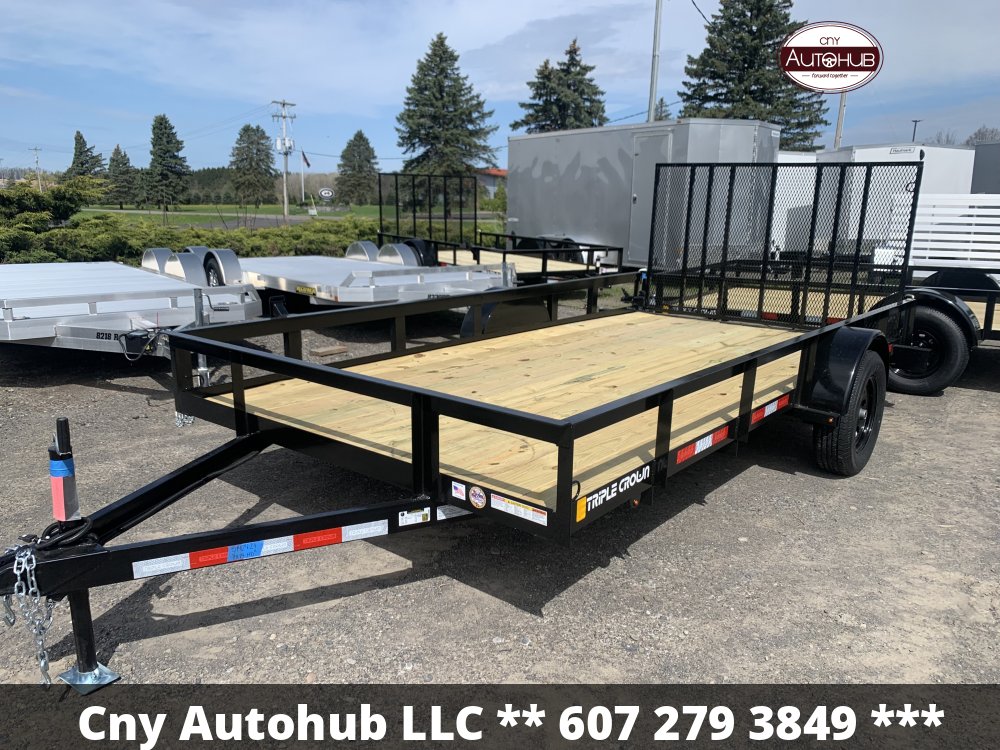 2025 TRIPLE CROWN 7x14 Landscape Trailer
