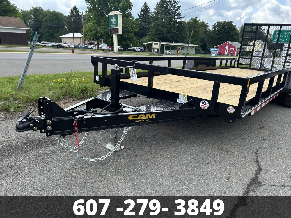 7X22 LANDSCAPE TRAILER 10K GVWR CAM SUPERLINE Landscape Trailer
