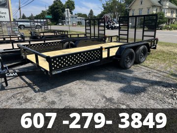 7X16 TANDEM ATV LANDSCAPE TRAILER CAM SUPERLINE Landscape Trailer