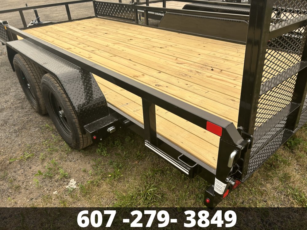 7X16 TANDEM ATV LANDSCAPE TRAILER CAM SUPERLINE Landscape Trailer