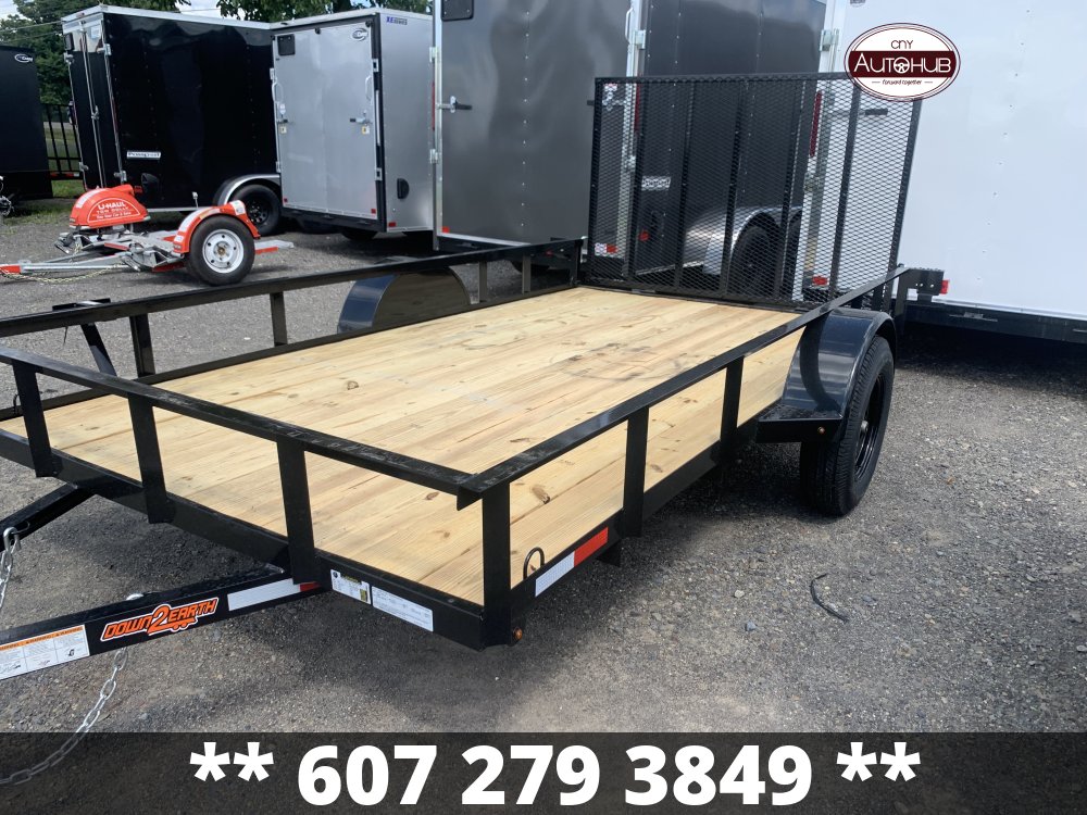 2026 DOWN 2 EARTH TRAILERS 6x12 Landscape Trailer