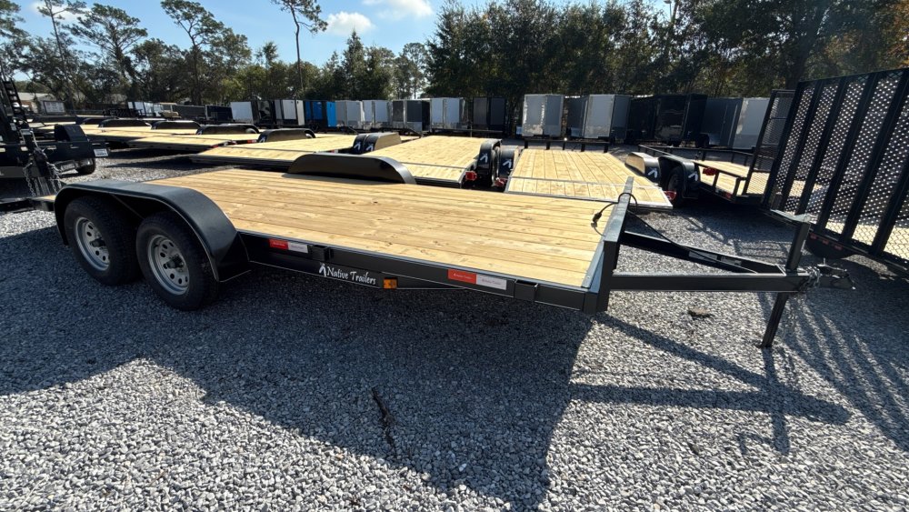 2025 Native Trailers 83x18 WOOD CAR HAULER