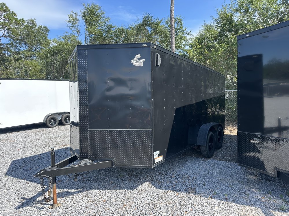 2023 MAXIMUM CARGO 7X16 TA ENCLOSED TRAILER