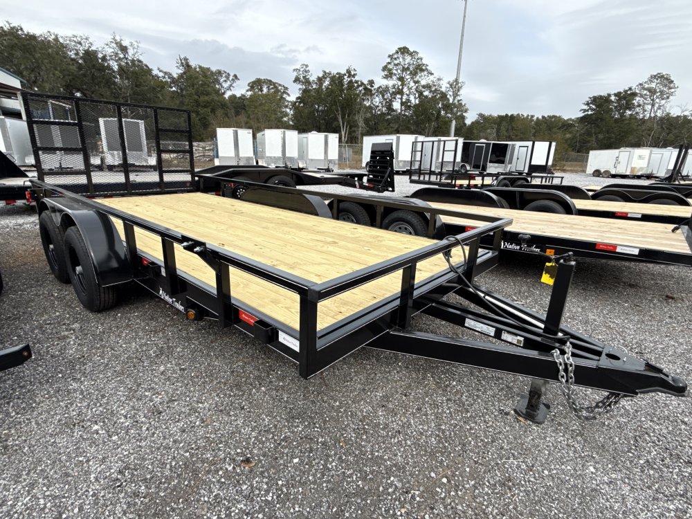 83"x16' Native Trailers Utility