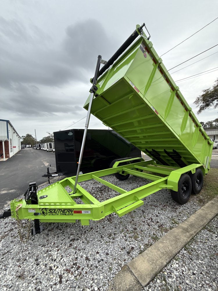 7'x16' Southern Utility Trailers Dump