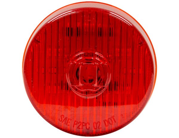 2.5" round LED light RED