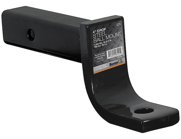 Buyers 4" drop receiver 8" tube