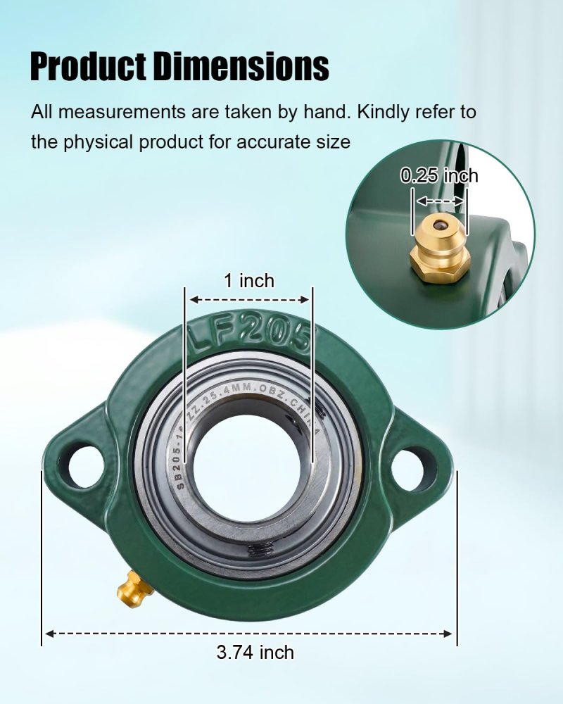 tarp handle bearing LF205